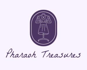 Purple Dress Mannequin logo design