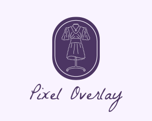 Purple Dress Mannequin logo design