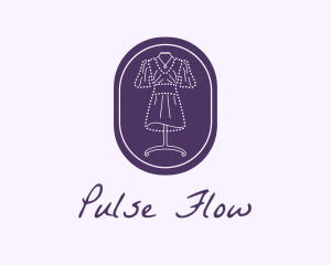 Purple Dress Mannequin logo design