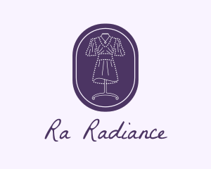 Purple Dress Mannequin logo design