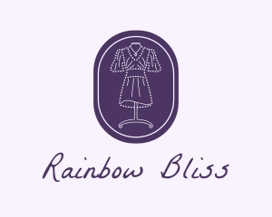 Purple Dress Mannequin logo design