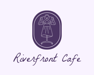 Purple Dress Mannequin logo design