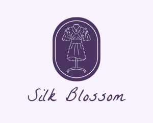 Purple Dress Mannequin logo design