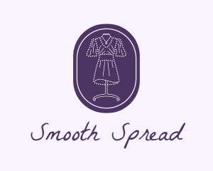 Purple Dress Mannequin logo design