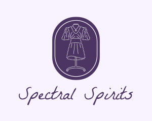 Purple Dress Mannequin logo design