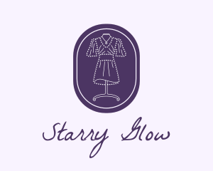 Purple Dress Mannequin logo design