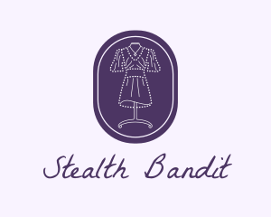 Purple Dress Mannequin logo design