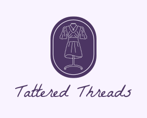 Purple Dress Mannequin logo design