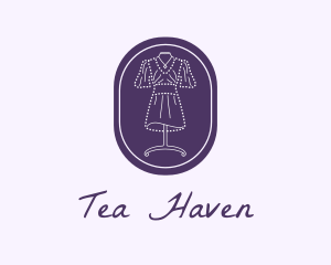 Purple Dress Mannequin logo design