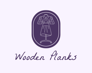 Purple Dress Mannequin logo design