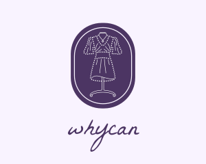 Designer - Purple Dress Mannequin logo design