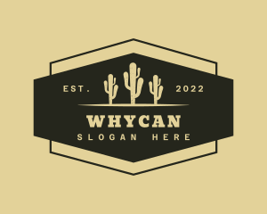 Western Desert Cactus Logo