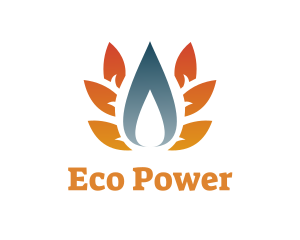Energy - Fuel Energy Flame logo design