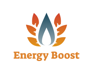 Fuel - Fuel Energy Flame logo design