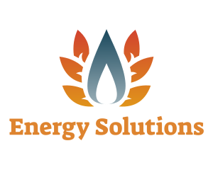 Fuel Energy Flame logo design