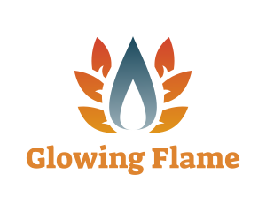 Fuel Energy Flame logo design