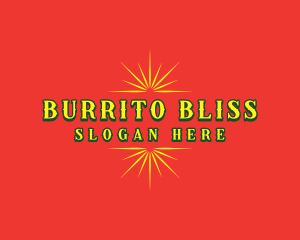 Burrito - Mexican Fiesta Restaurant logo design