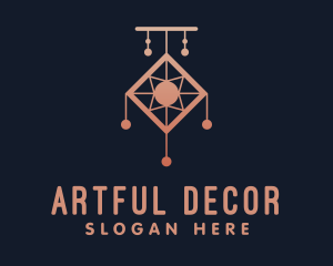 Macrame Decor Gradient logo design