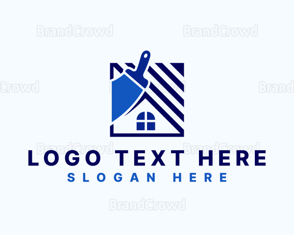 House Construction Painting Logo