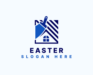 House Construction Painting Logo