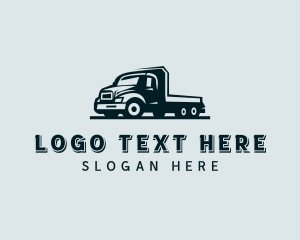 Roadie - Freight Truck Forwarding logo design