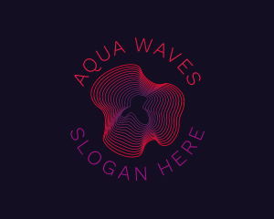 Wave Line Business  logo design