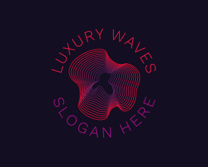 Wave Line Business  logo design