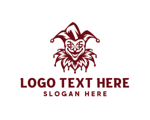 Drama - Clown Jester Comedy logo design