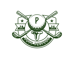 Putt - Golf Club Tournament logo design