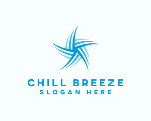 Ventilation Cooling Fan logo design