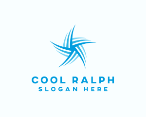 Ventilation Cooling Fan logo design