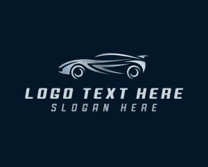 Metallic - Car Racer Automotive logo design