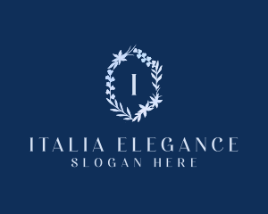 Elegant Organic Floral logo design