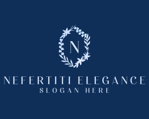 Elegant Organic Floral logo design