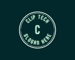 Neon Gaming Tech logo design