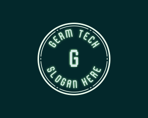 Neon Gaming Tech logo design