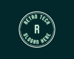 Neon Gaming Tech logo design