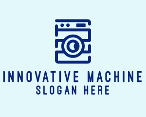 Laundry Washing Machine  logo design