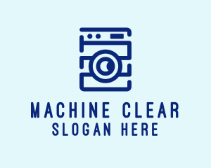 Laundry Washing Machine  logo design