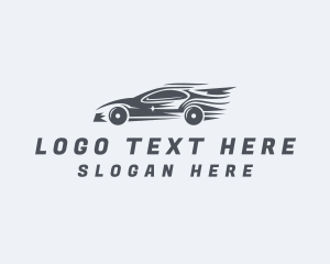 Drag Racing - Fast Racing Vehicle logo design