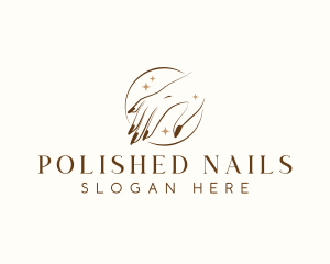 Nail Polish Salon logo design