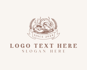 Delicatessen - Wheat Donut Bakery logo design