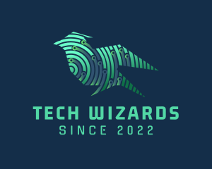 Gadgets - Circuit Tech Bird logo design