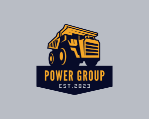 Automobile - Transport Dump Truck Vehicle logo design