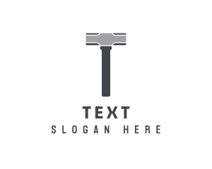 Blacksmith Sledge Hammer logo design