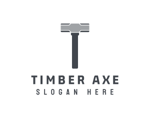 Blacksmith Sledge Hammer logo design