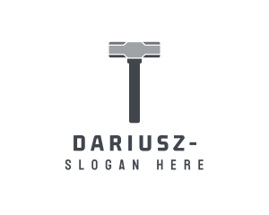 Durability - Blacksmith Sledge Hammer logo design