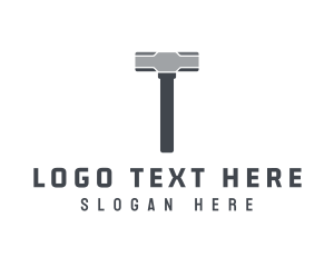 Blacksmith Sledge Hammer Logo