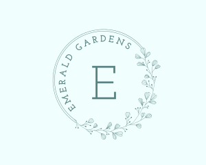 Floral Wreath Boutique logo design