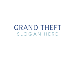 Generic - Blue Generic Wordmark logo design